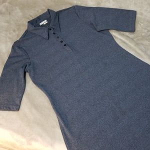 Agus blues size large cotton/ spandex dress